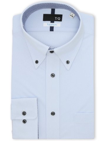 アイスカプセル NEWスタンダードフィット ボタンダウン長袖ニットシャツ