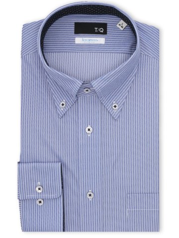 アイスカプセル NEWスタンダードフィット ボタンダウン長袖ニットシャツ