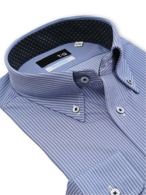 アイスカプセル NEWスタンダードフィット ボタンダウン長袖ニットシャツ