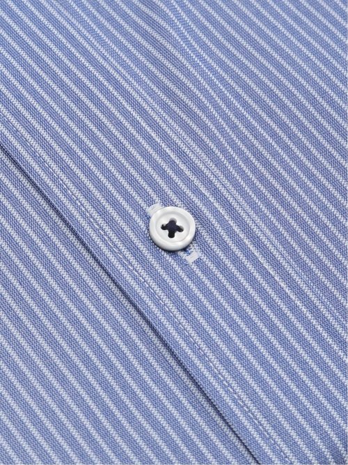 アイスカプセル NEWスタンダードフィット ボタンダウン長袖ニットシャツ