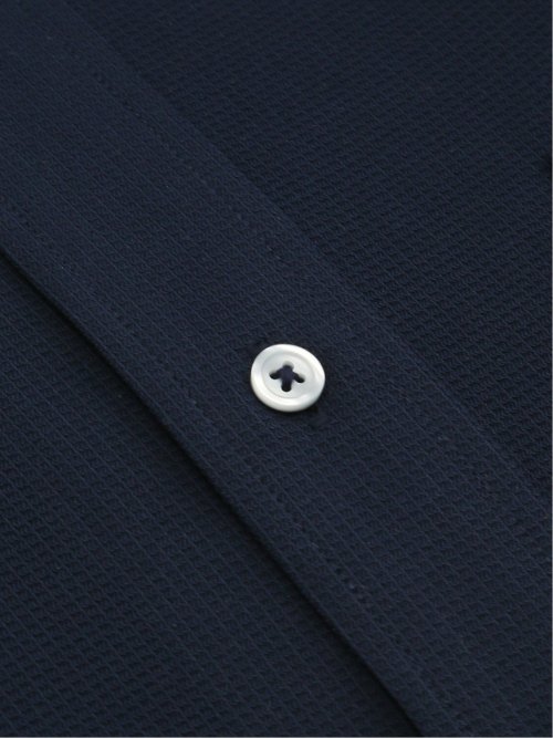 アイスカプセル NEWスタンダードフィット スナップダウン長袖ニットシャツ