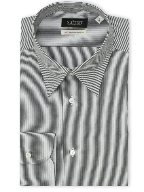 綿100% フランネル テーラードフィット レギュラーカラー長袖シャツ(S