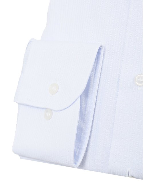 クールマックス スタンダードフィット ワイドカラー長袖シャツ