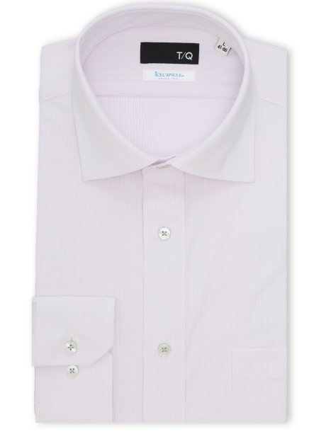 アイスカプセル NEWスタンダードフィット ワイドカラー長袖ニットシャツ