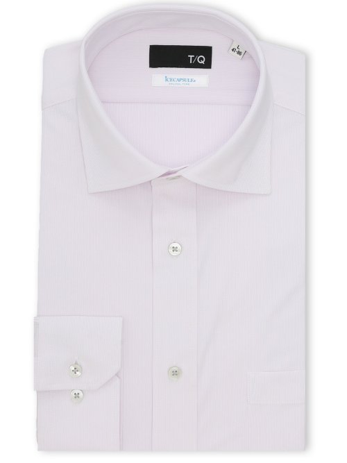 アイスカプセル NEWスタンダードフィット ワイドカラー長袖ニットシャツ