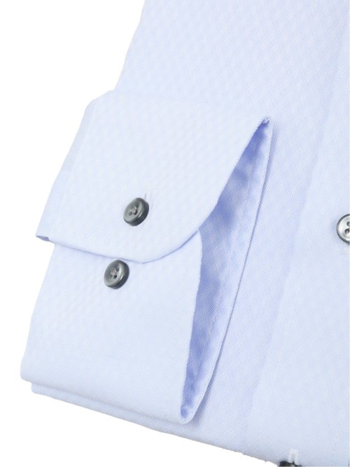クールマックス スタンダードフィット ボタンダウン長袖シャツ