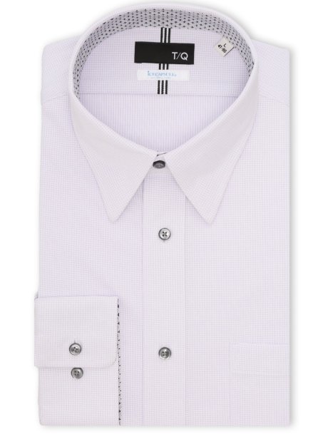 アイスカプセル NEWスタンダードフィット ループボタンダウン長袖ニットシャツ