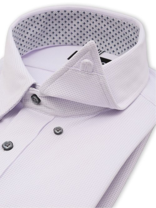 アイスカプセル NEWスタンダードフィット ループボタンダウン長袖ニットシャツ