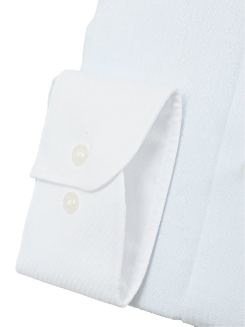 クールマックス スタンダードフィット ワイドカラー長袖シャツ