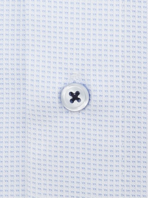 アイスカプセル スタンダードフィット ボタンダウン長袖ニットシャツ