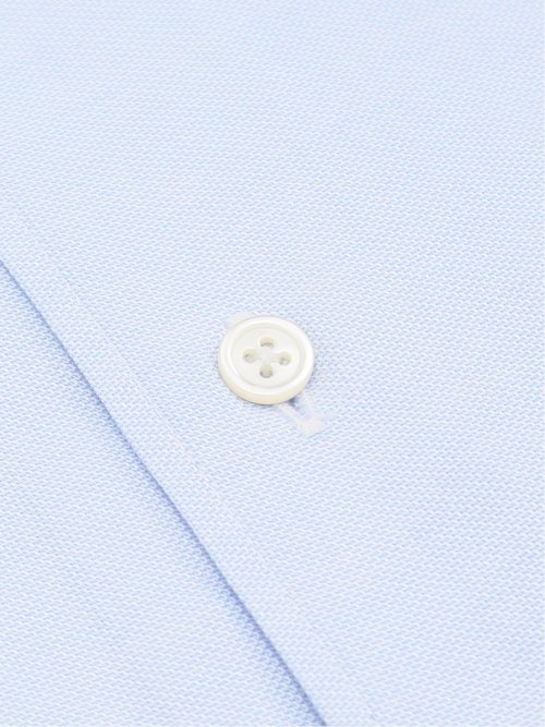 綿混 ストレッチ テーラードフィット ワンピース ボタンダウン 長袖 シャツ