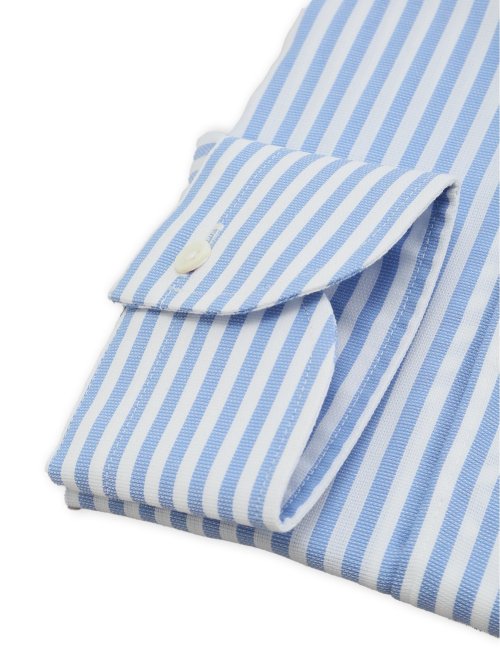 綿混 ストレッチ テーラードフィット ワンピース ボタンダウン 長袖 シャツ