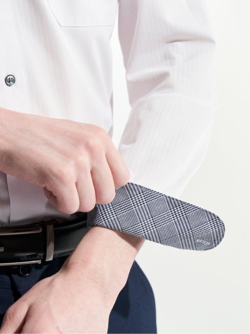 アイスカプセル スタンダードフィット ボタンダウン長袖ニットシャツ