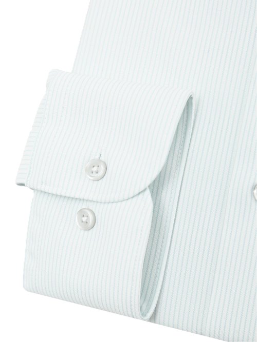 アイスカプセル スタンダードフィット ボタンダウン長袖ニットシャツ