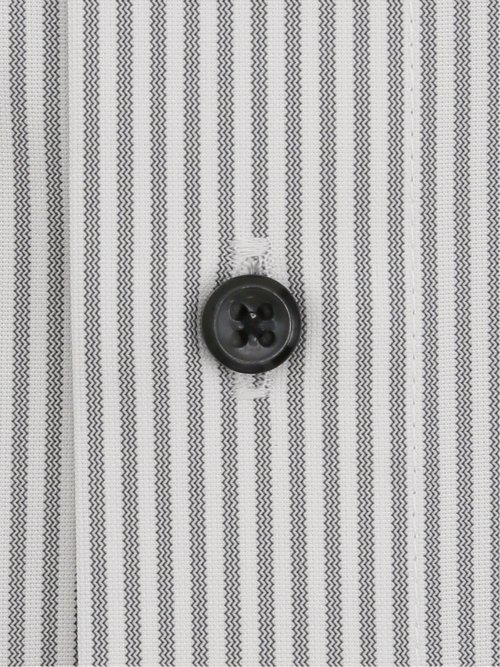 アイスカプセル スタンダードフィット ワイドカラー長袖ニットシャツ