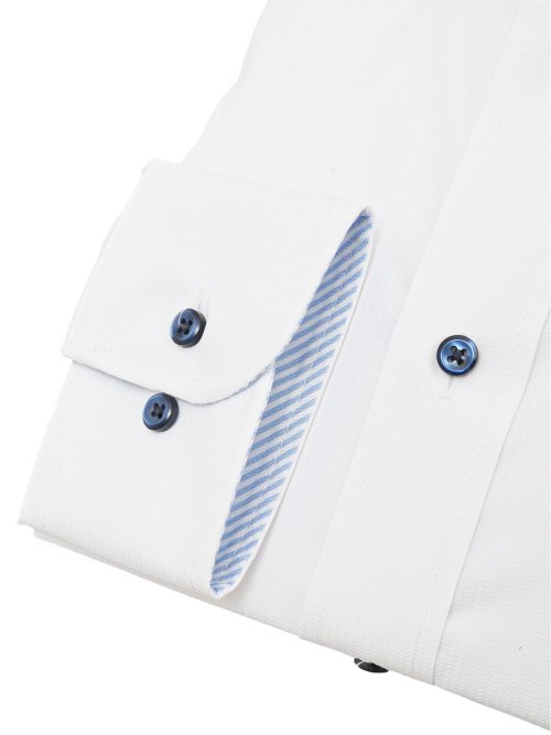 クールマックス+ストレッチ スタンダードフィット ボタンダウン長袖シャツ