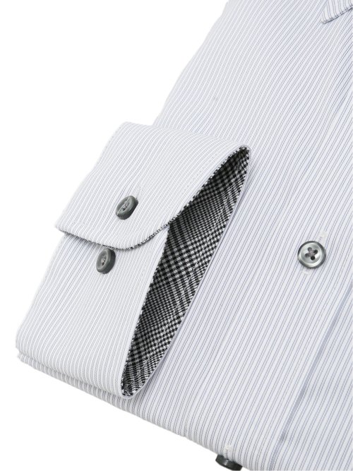 クールマックス+ストレッチ スタンダードフィット ボタンダウン長袖シャツ