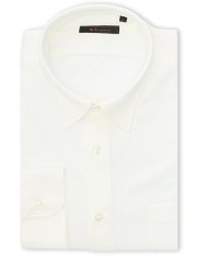 形態安定 吸水速乾 ストレッチ NEWスタンダードフィット ショートワイドカラー長袖ニットシャツ