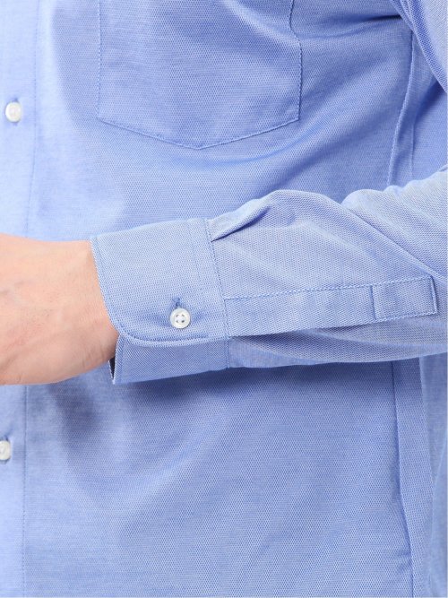 クールマックス ストレッチ NEWスタンダードフィット ショートワイドカラー 長袖 ニットシャツ