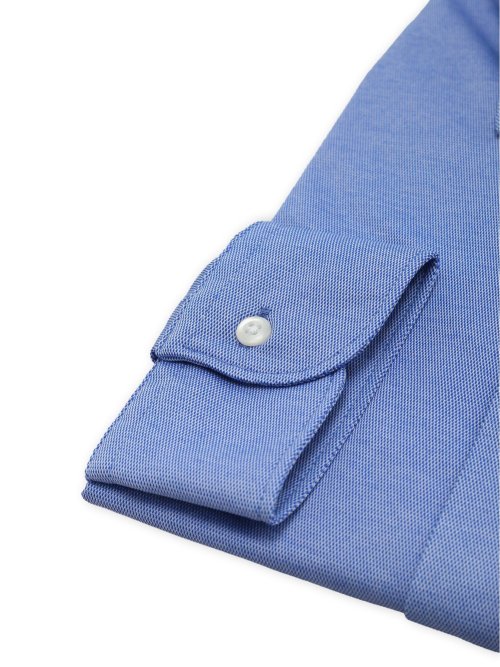 クールマックス ストレッチ NEWスタンダードフィット ショートワイドカラー 長袖 ニットシャツ