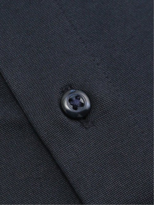 形態安定 吸水速乾 ストレッチ NEWスタンダードフィット ショートワイドカラー長袖ニットシャツ