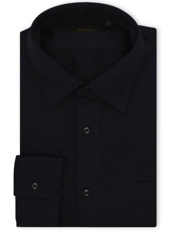 クールマックス ストレッチ NEWスタンダードフィット ショートワイドカラー 長袖ニット シャツ