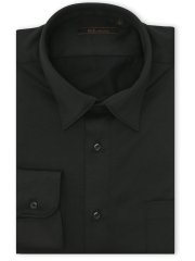 形態安定 吸水速乾 ストレッチ NEWスタンダードフィット ショートワイドカラー長袖ニットシャツ