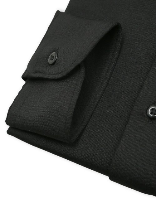 形態安定 吸水速乾 ストレッチ NEWスタンダードフィット ショートワイドカラー長袖ニットシャツ