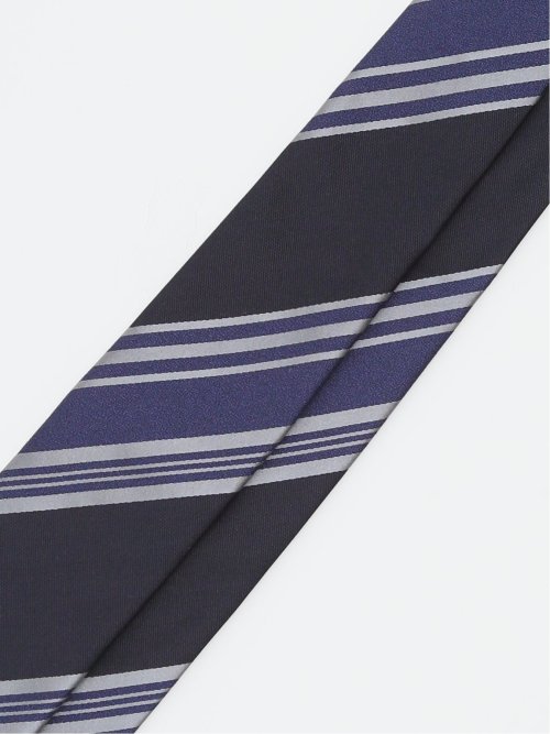 日本製 シルクストライプ柄 レギュラータイ 8.0cm幅