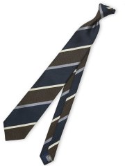 日本製 シルクストライプ柄 レギュラータイ 8.0cm幅