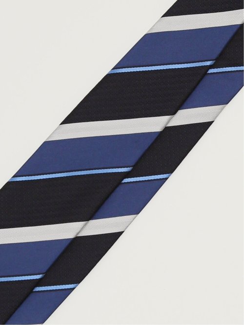 日本製 シルクストライプ柄 レギュラータイ 8.0cm幅