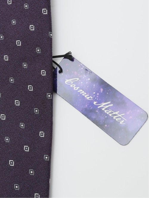 日本製 シルク小紋柄 レギュラータイ 8.0cm幅