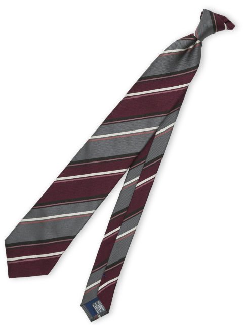 日本製 シルクストライプ柄 レギュラータイ 8.0cm幅