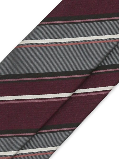 日本製 シルクストライプ柄 レギュラータイ 8.0cm幅