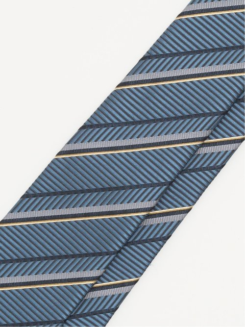 日本製 シルクストライプ柄 レギュラータイ 8.0cm幅