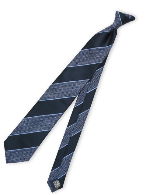 日本製 シルクストライプ柄 レギュラータイ 8.0cm幅