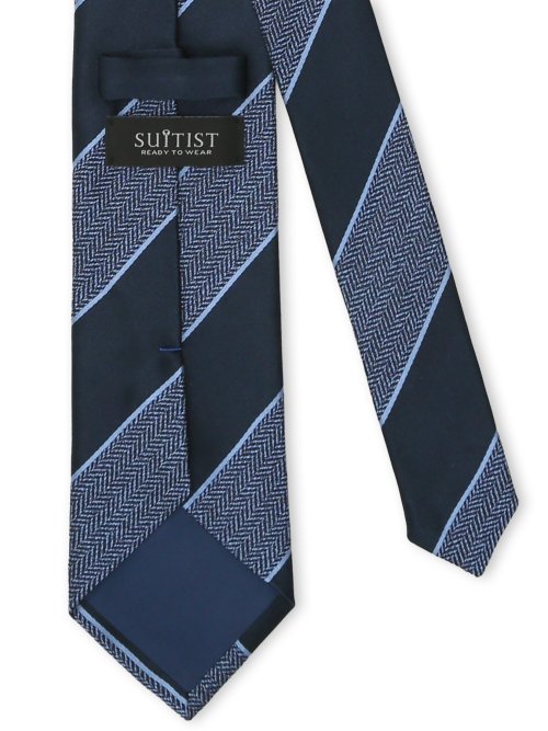 日本製 シルクストライプ柄 レギュラータイ 8.0cm幅