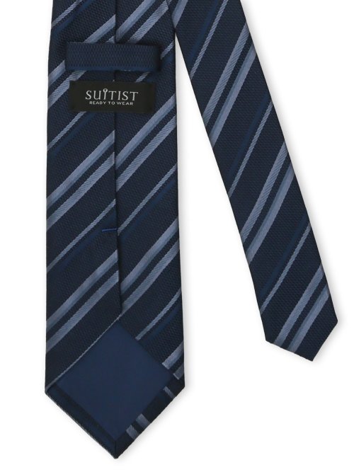 日本製 シルクストライプ柄 レギュラータイ 8.0cm幅