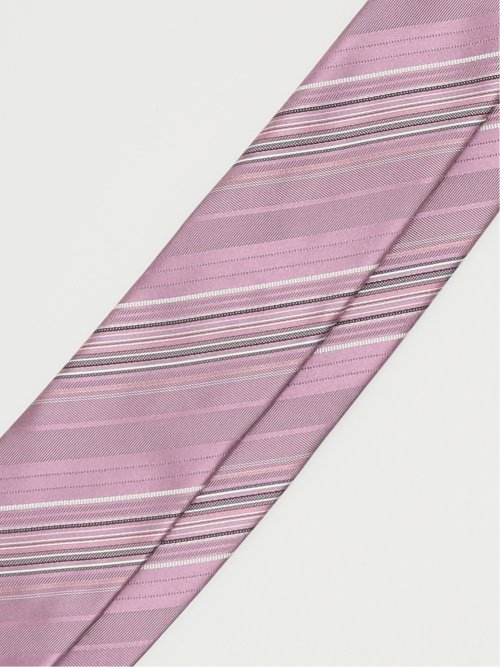 日本製 シルクストライプ柄 レギュラータイ 8.0cm幅