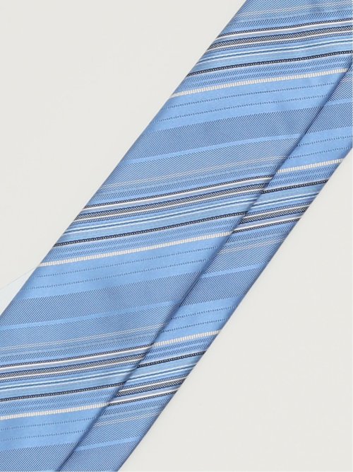 日本製 シルクストライプ柄 レギュラータイ 8.0cm幅