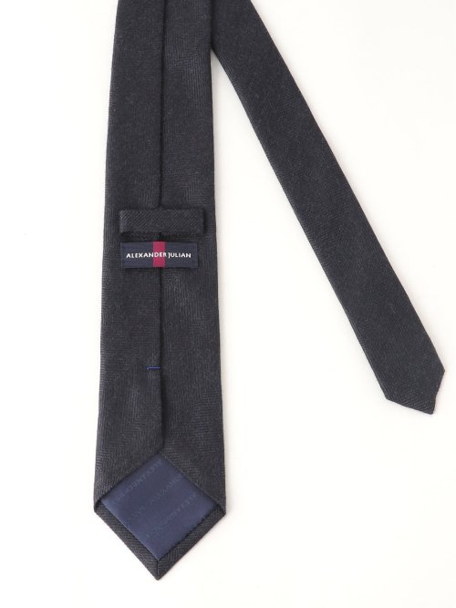 日本製 シルク起毛 ソリッド レギュラータイ 8.0cm幅