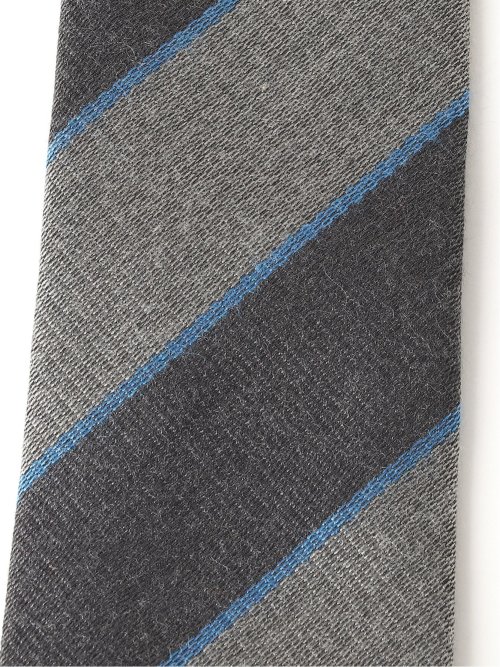 日本製 シルク起毛 ストライプ柄 レギュラータイ 8.0cm幅