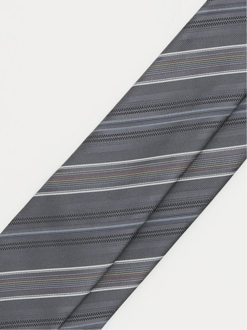 日本製 シルクストライプ柄 レギュラータイ 8.0cm幅