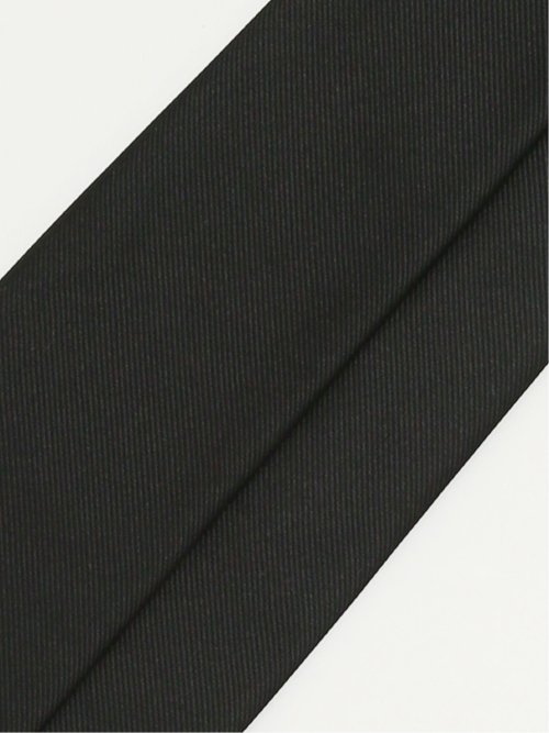 【大きいサイズ】スーティスト/SUITIST シルク フォーマルネクタイ 8.5cm幅 黒繻子