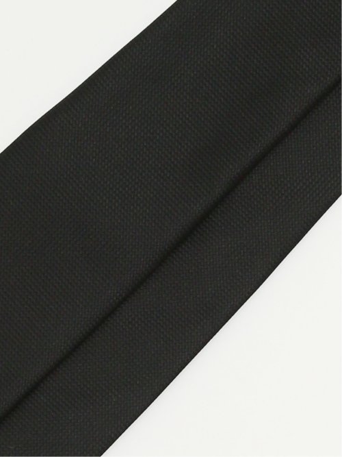 【大きいサイズ】スーティスト/SUITIST シルク フォーマルネクタイ 8.5cm幅 黒バスケット