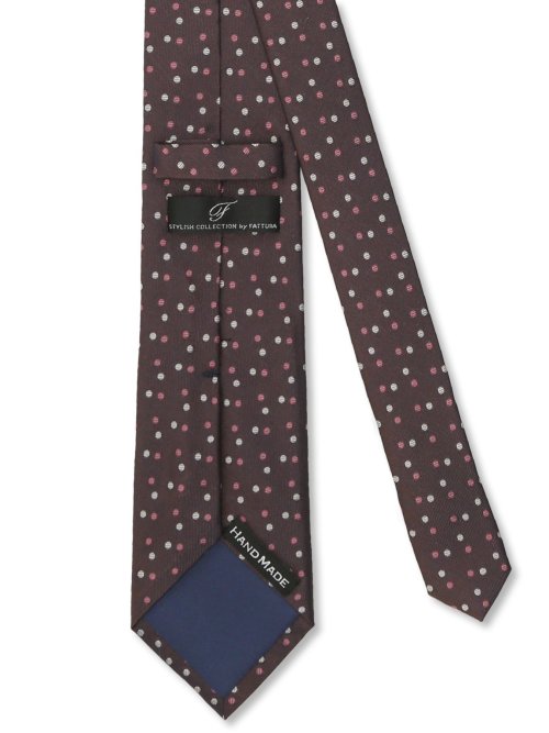 ファットゥーラ/FATTURA シルク撥水加工 レギュラータイ 8.0cm幅