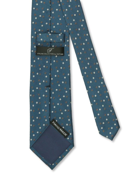 ファットゥーラ/FATTURA シルク撥水加工 レギュラータイ 8.0cm幅