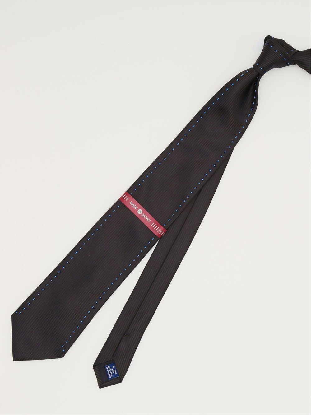ファットゥーラ/FATTURA シルクソリッド ハンドステッチ レギュラータイ 8.0cm幅