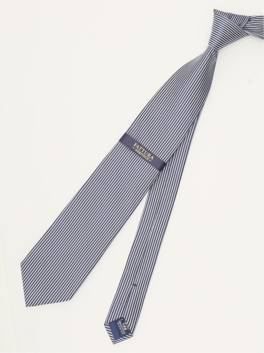 ファットゥーラ/FATTURA シルク撥水加工 レギュラータイ 8.0cm幅