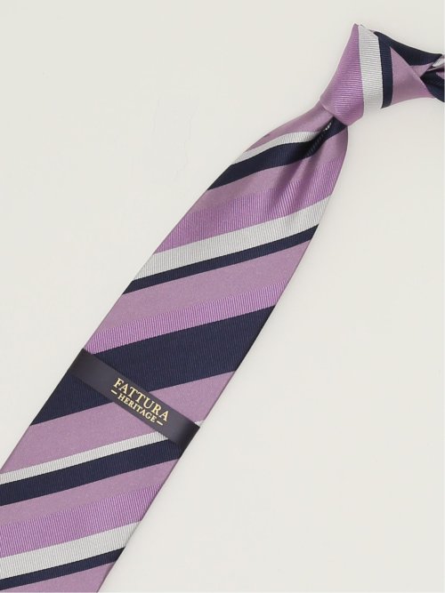 ファットゥーラ/FATTURA シルク撥水加工 レギュラータイ 8.0cm幅